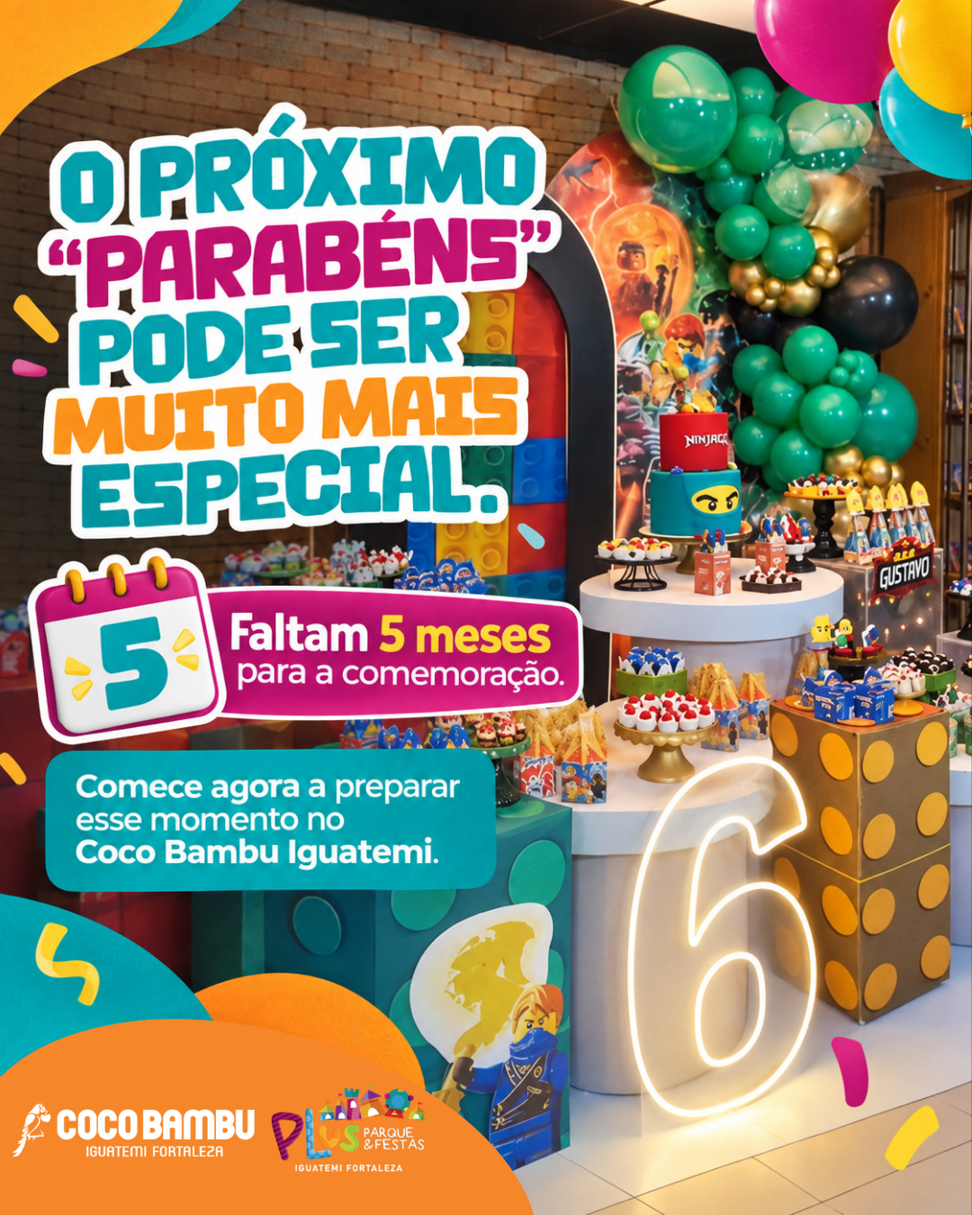 Arte da campanha — faltam 5 meses para a comemoração